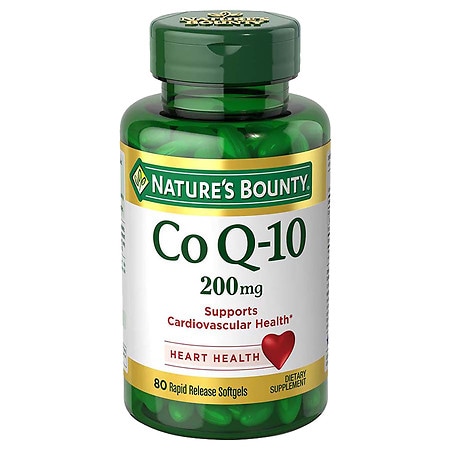 Nature's Bounty Extra Strength Co Q-10 200 mg Rapid Release Liquid Softgels