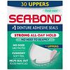 Sea-Bond Denture Adhesive Wafers For Uppers Fresh Mint-0