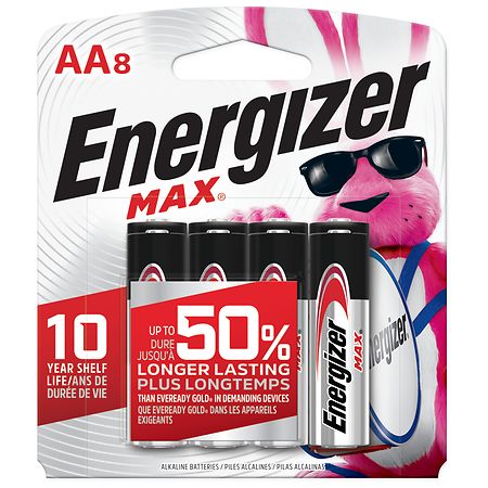Energizer Max Alkaline Batteries AA