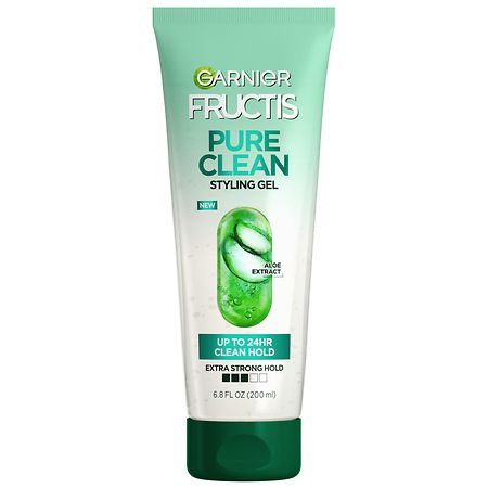 Garnier Fructis Style Pure Clean Styling Gel, Up to 24HR Clean Hold