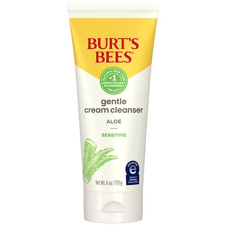 Burt's Bees Gentle Cream Cleanser with Aloe for Sensitive Skin