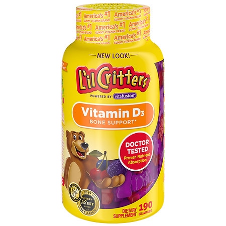L'il Critters Vitamin D Gummy Bears