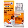 Walgreens Children's Ibuprofen 100 Oral Suspension Dye Free Berry-0