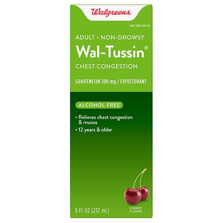 Walgreens Guaifenesin 200 mg Expectorant Cherry