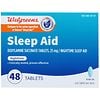 Walgreens Sleep Aid Tablets, Doxylamine Succinate 25 mg-0