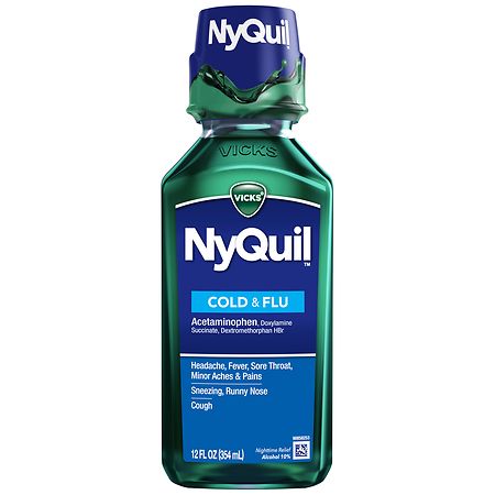 Vicks Nyquil Cold & Flu Relief Liquid Original
