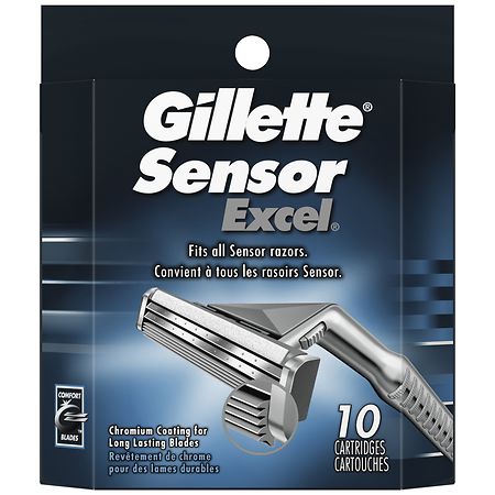 Gillette Sensor Excel Excel Razor Refill Cartridges