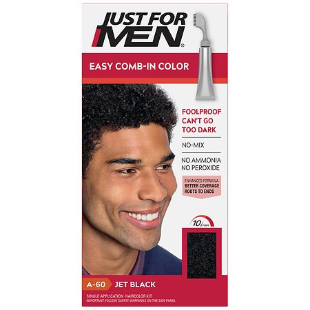 Just For Men Easy Comb-In Color A-60 Jet Black