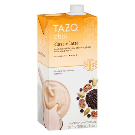 Tazo Black Tea Concentrate Chai Latte