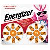 Energizer Hearing Aid Batteries Size 13, Orange Tab 13-0