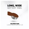 Energizer Hearing Aid Batteries Size 312, Brown Tab 312-8