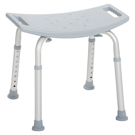 Drive Medical Bathroom Safety Shower Tub Bench Chair Gray