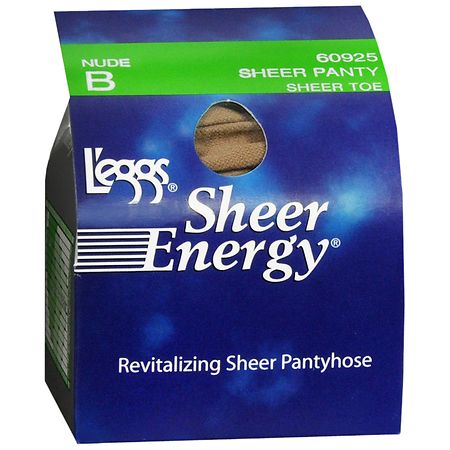L'eggs Sheer Energy Revitalizing Sheer Pantyhose, Sheer Toe