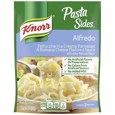 Knorr Pasta Sides Alfredo Fettuccini Side Dish