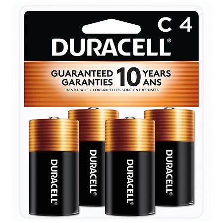 Duracell Coppertop Alkaline Batteries C