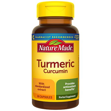 Nature Made Turmeric Curcumin 500 mg Capsules