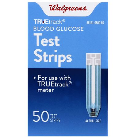 Walgreens TRUEtrack Blood Glucose Test Strips