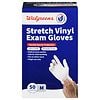 Walgreens Stretch Vinyl Exam Gloves M-0