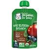 Gerber Organic for Baby Food Apple Blueberry Spinach-0