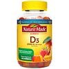 Nature Made Vitamin D3 2000 IU (50 mcg) Per Serving Gummies Strawberry, Peach & Mango-0