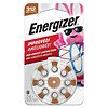 Energizer Hearing Aid Batteries Size 312, Brown Tab 312-0