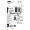 Energizer Hearing Aid Batteries Size 312, Brown Tab 312-1