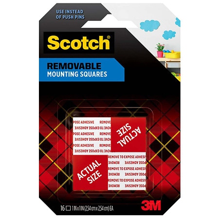 Scotch Removable Mounting Squares