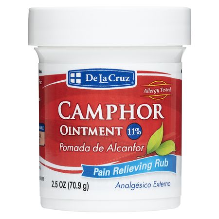 De La Cruz Maximum Strength Pain Relieving Ointment with 11% Camphor