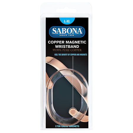 Sabona Copper Magnetic Wristband L/ XL
