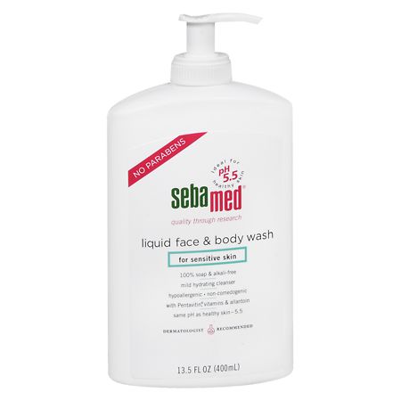 Sebamed Liquid Face & Body Wash for Sensitive Skin