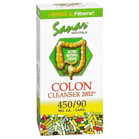Sanar Naturals Colon Cleanser 2002 Dietary Supplement 450 mg Capsules