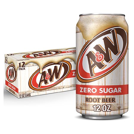 A&W Root Beer Zero Sugar Root Beer