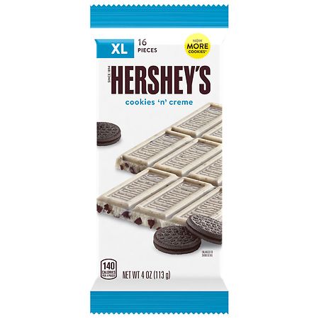 Hershey's Candy Bar Cookies 'n' Creme, XL