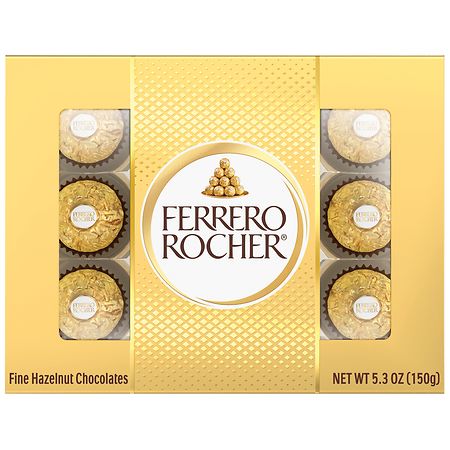 Ferrero Rocher Chocolates Fine Hazelnut