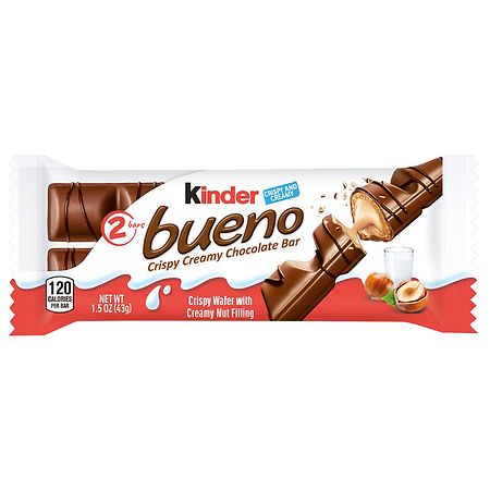 Kinder Bueno Milk Chocolate and Hazelnut Cream