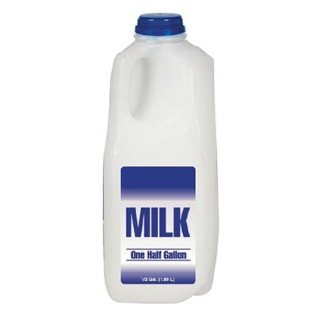 Milk Reduced Fat 2% 1/ 2 Gallon