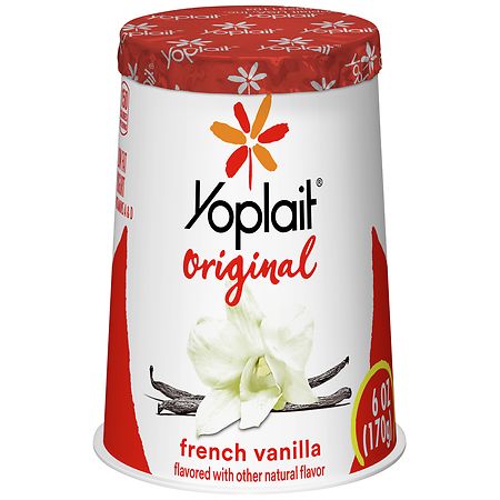 Yoplait Original French Vanilla Low Fat Yogurt