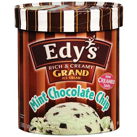 Edy's Grand Ice Cream Mint Chocolate Chip