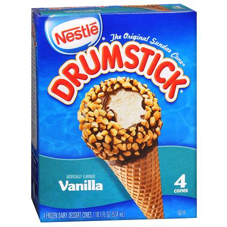 Nestle Drumstick Frozen Dairy Dessert Cones