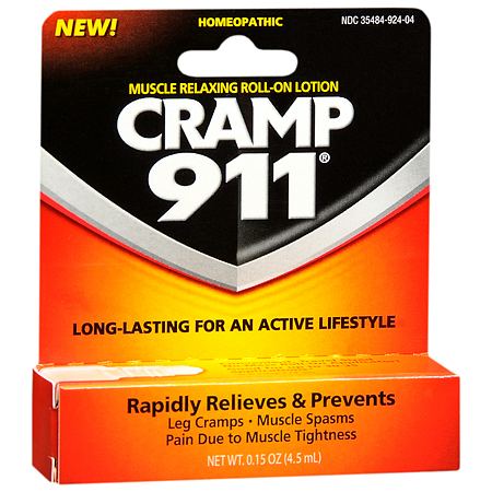 Cramp 911 Muscle Relaxing Roll-on Lotion