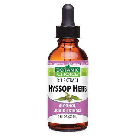 Botanic Choice Hyssop Herb Liquid Extract