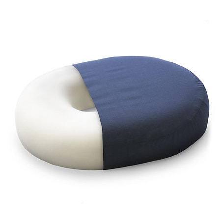 DMI Donut Seat Cushion All-Day Comfort Pillow 16 inch Navy