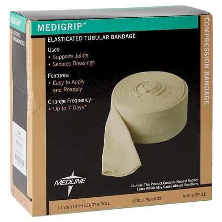 Medline Medigrip Elasticated Tubular Support Bandage 3.5 Inch