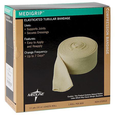 Medline Medigrip Elasticated Tubular Support Bandage 2.5 in
