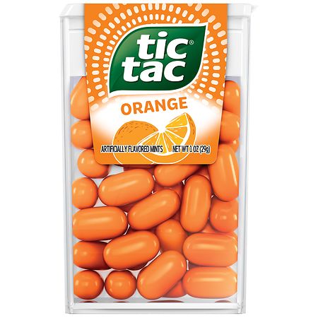 Tic Tac Flavored Mints, On-The-Go Refreshment Orange