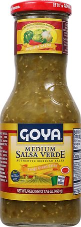 Goya Salsa Verde Authentic Mexican Salsa