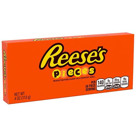 Reese's Candy In a Crunchy Shell, Box Peanut Butter
