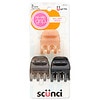 Scunci No-Slip Grip Small Chunky Claw/Jaw Hair Clips Neutral Colors-2