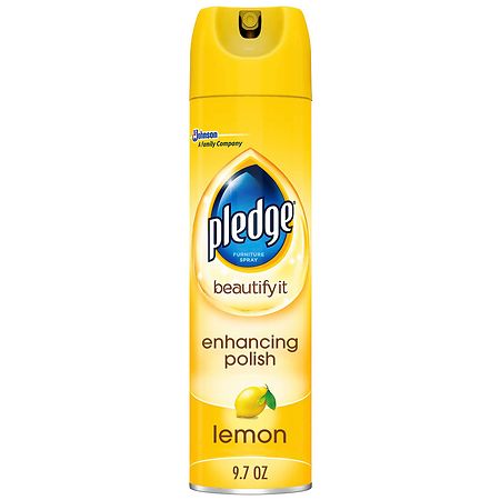 Pledge Enhancing Polish Spray Lemon