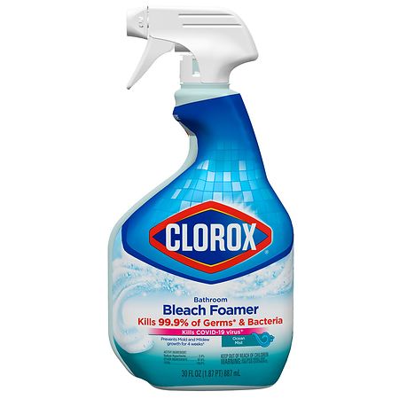 Clorox Bathroom Foamer with Bleach, Spray Bottle